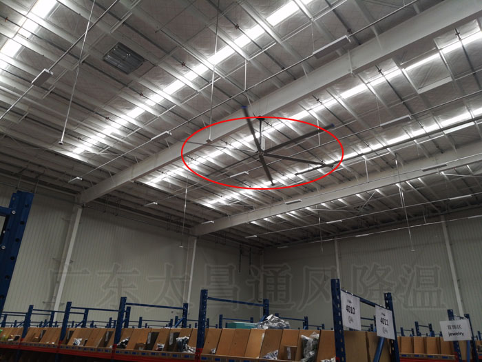廠房車間安裝大型工業(yè)大風(fēng)扇效果如何？