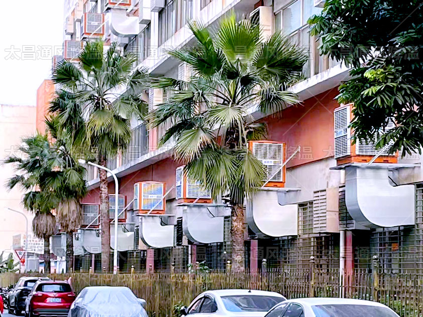 這樣的車間廠房通風(fēng)降溫系統(tǒng)你見過么？