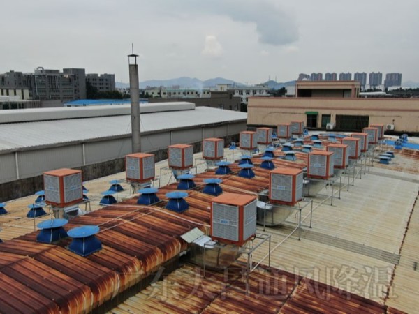 廣東電子廠環(huán)?？照{(diào)通風(fēng)降溫案例